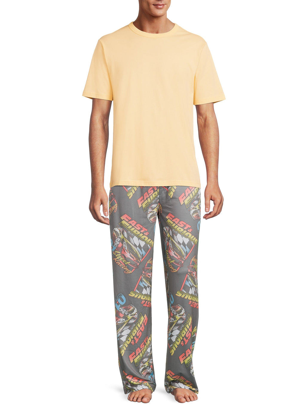 Men's Fast & Furious Logo Pajamas Sleep Pants - view 4