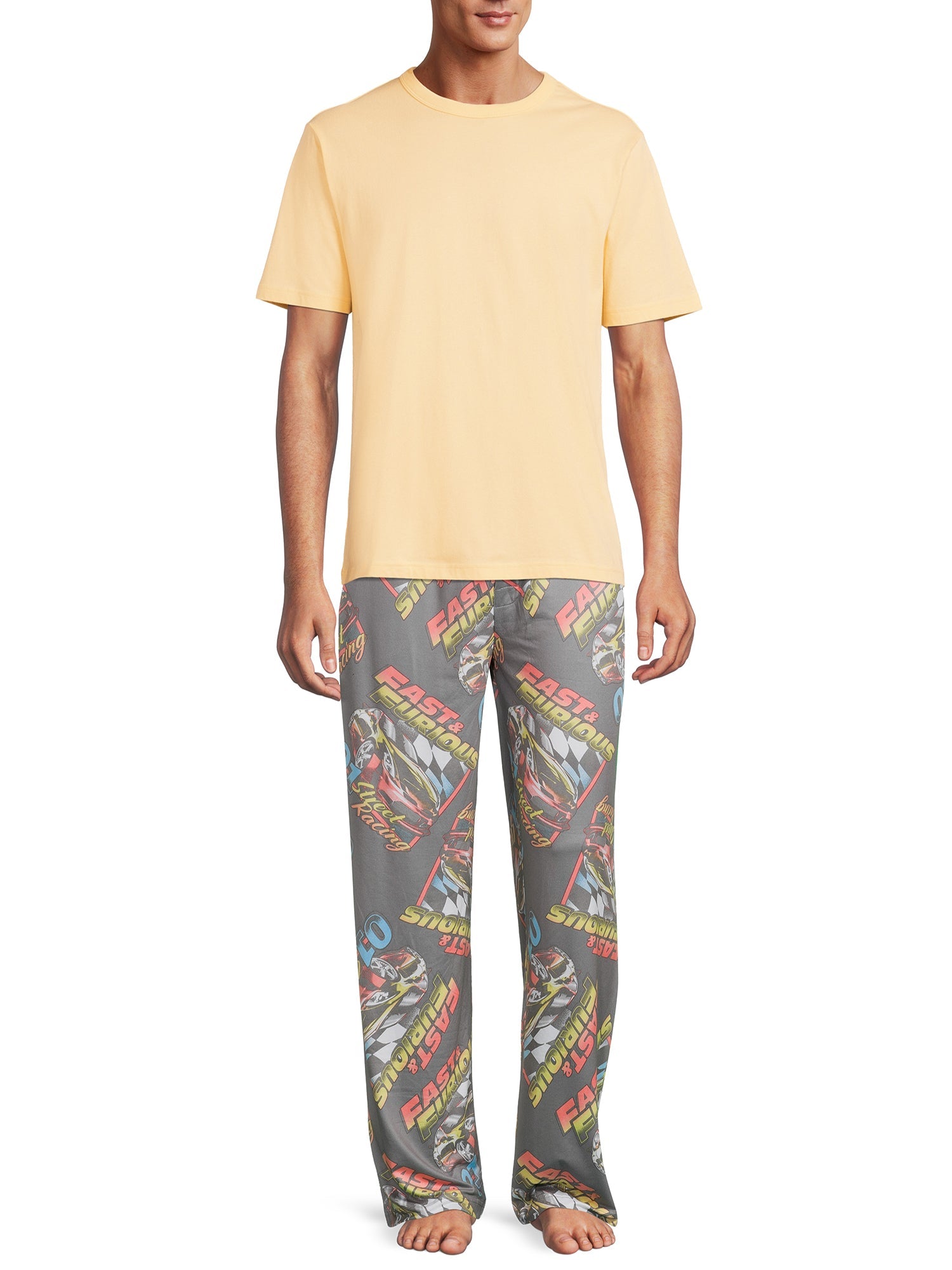 Men's Fast & Furious Logo Pajamas Sleep Pants - view 4