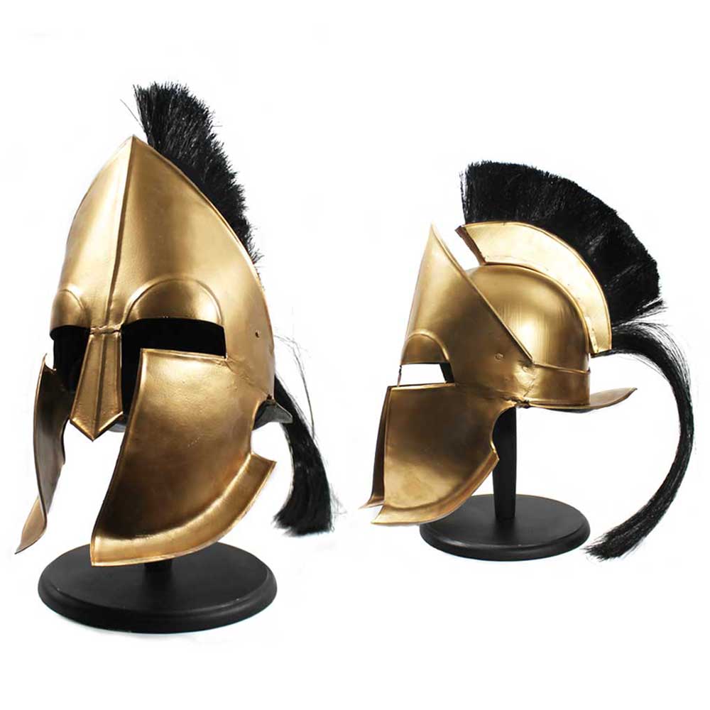 HL 300-GD LIFE-SIZE GREEK HELMET