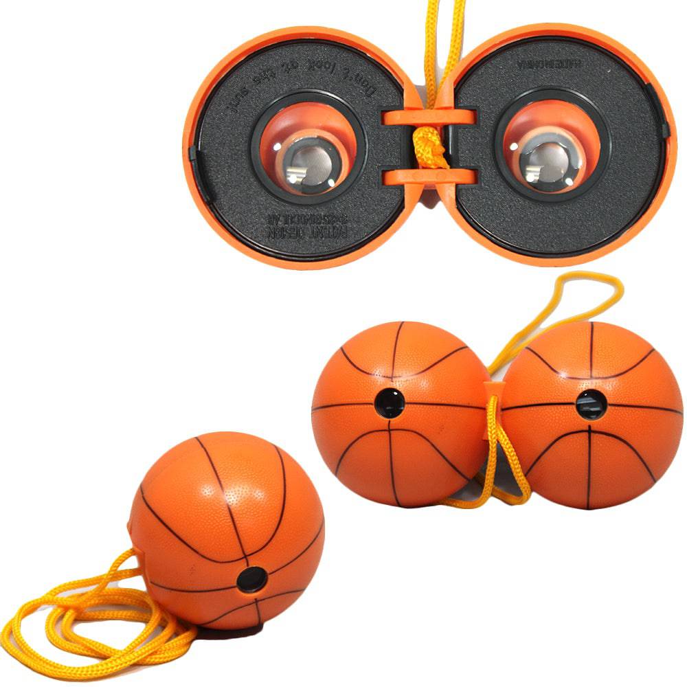 JYW 1207 Mini binoculares de baloncesto de 3 x 25 mm