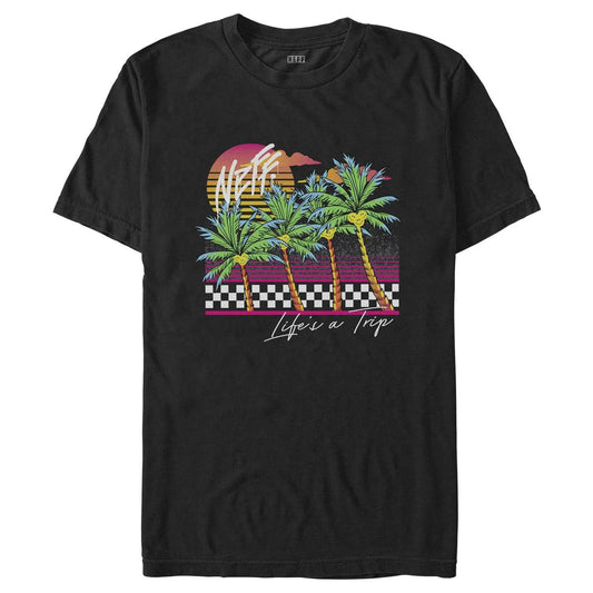 Men's Black NEFF Life's a Trip T-Shirt