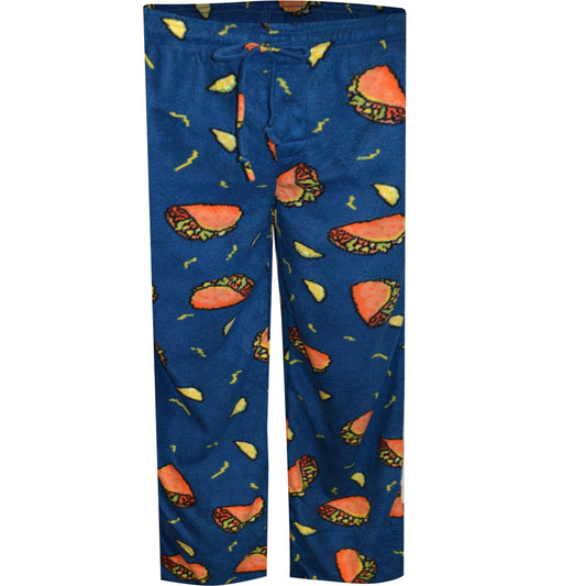 Men's Delicious Tacos Fleece Lounge Pants