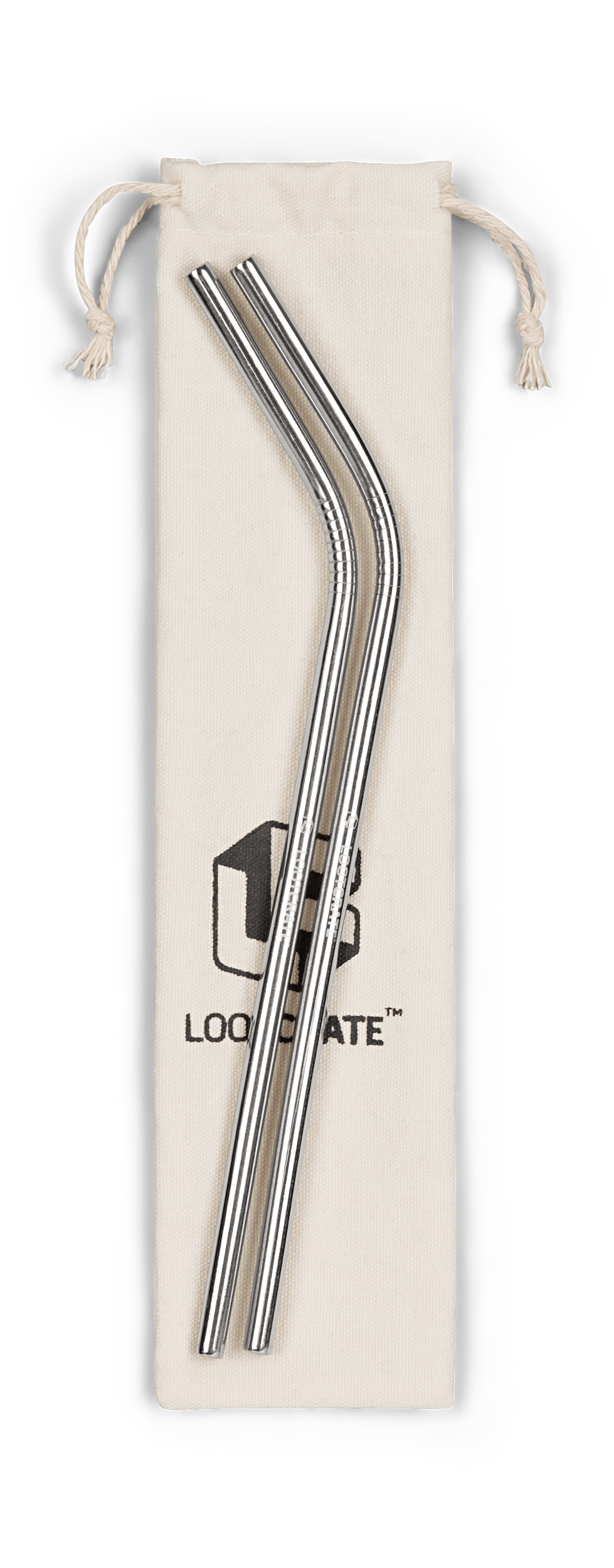 Loot Crate Metal Straws 2 Pack