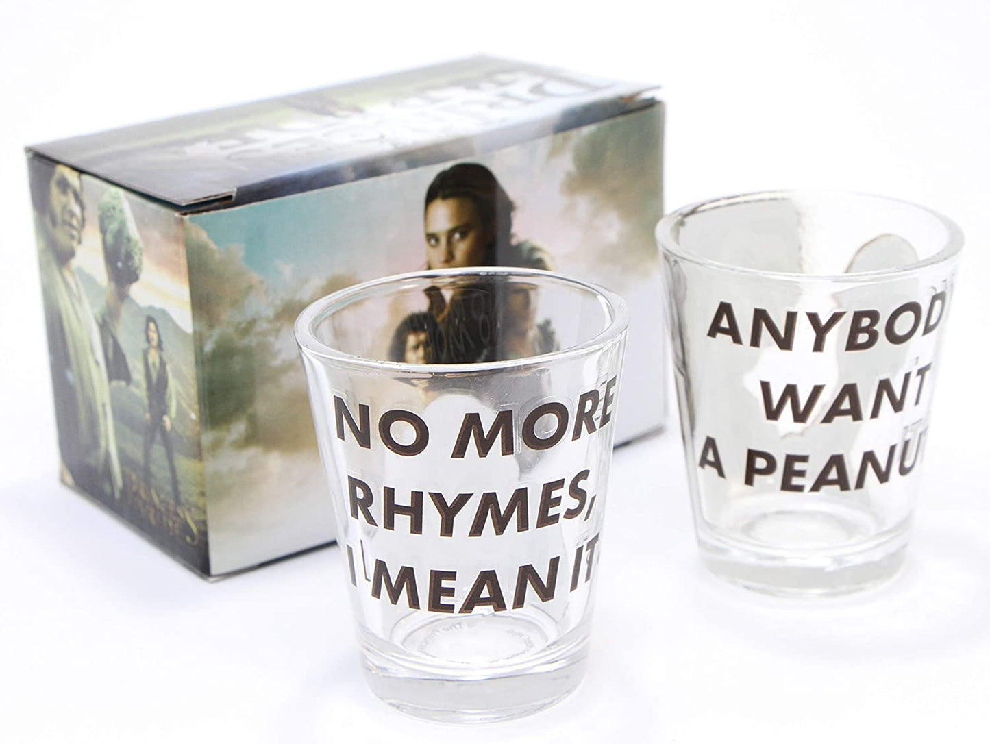 The Princess Bride Shot Glasses Loot Crate Exclusive Set of 2 Glasses