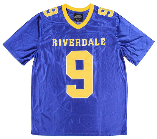 Camiseta de fútbol azul Riverdale para hombre Archie Comics