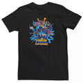 Men's Black Thor Love and Thunder Graphic Poster Tee T-Shirt
