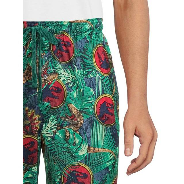 Men’s Jurassic Park, Logo Pajamas Sleep Pant Multicolor - view 3