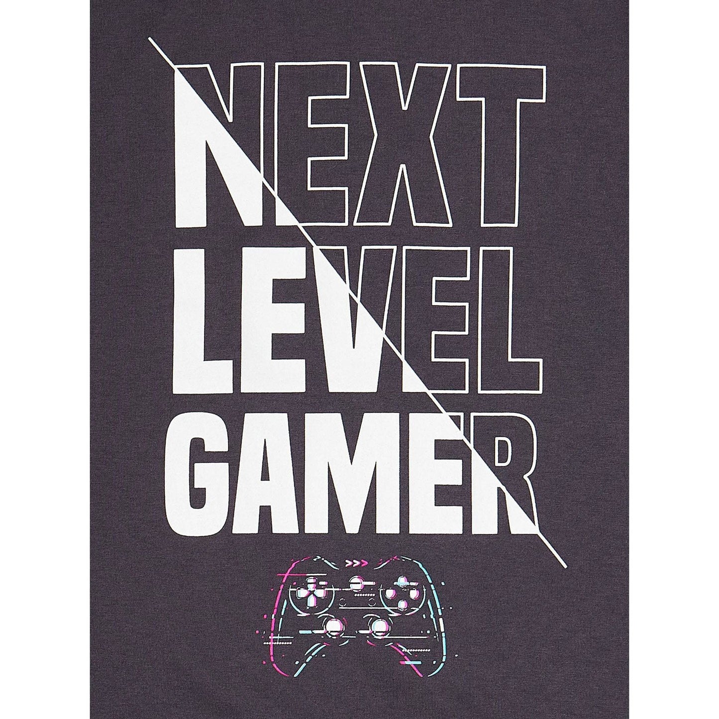 Boys Wonder Nation Next Level Gamer Graphic T-Shirt with Long Sleeves, Sizes 4-18 & Husky