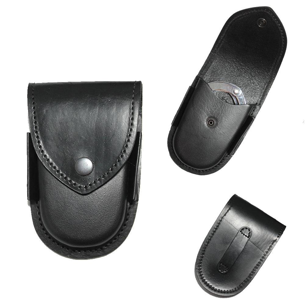 LHP 100-BK Black Leather Handcuff Holster