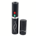 LIPSTICK STUN-BK 5 inch Black Lipstick Stungun with Flashlight