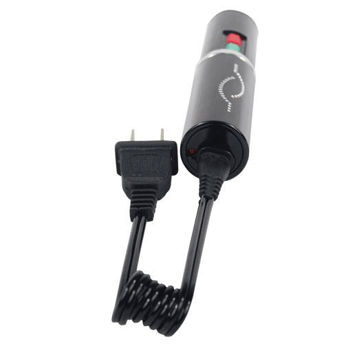 LIPSTICK STUN-BK 5 inch Black Lipstick Stungun with Flashlight - view 2