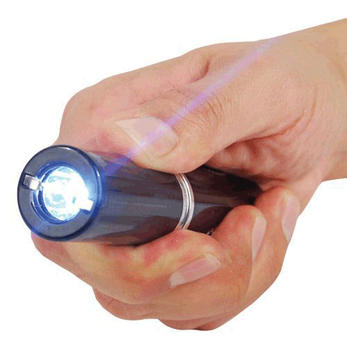 LIPSTICK STUN-BK 5 inch Black Lipstick Stungun with Flashlight - view 3