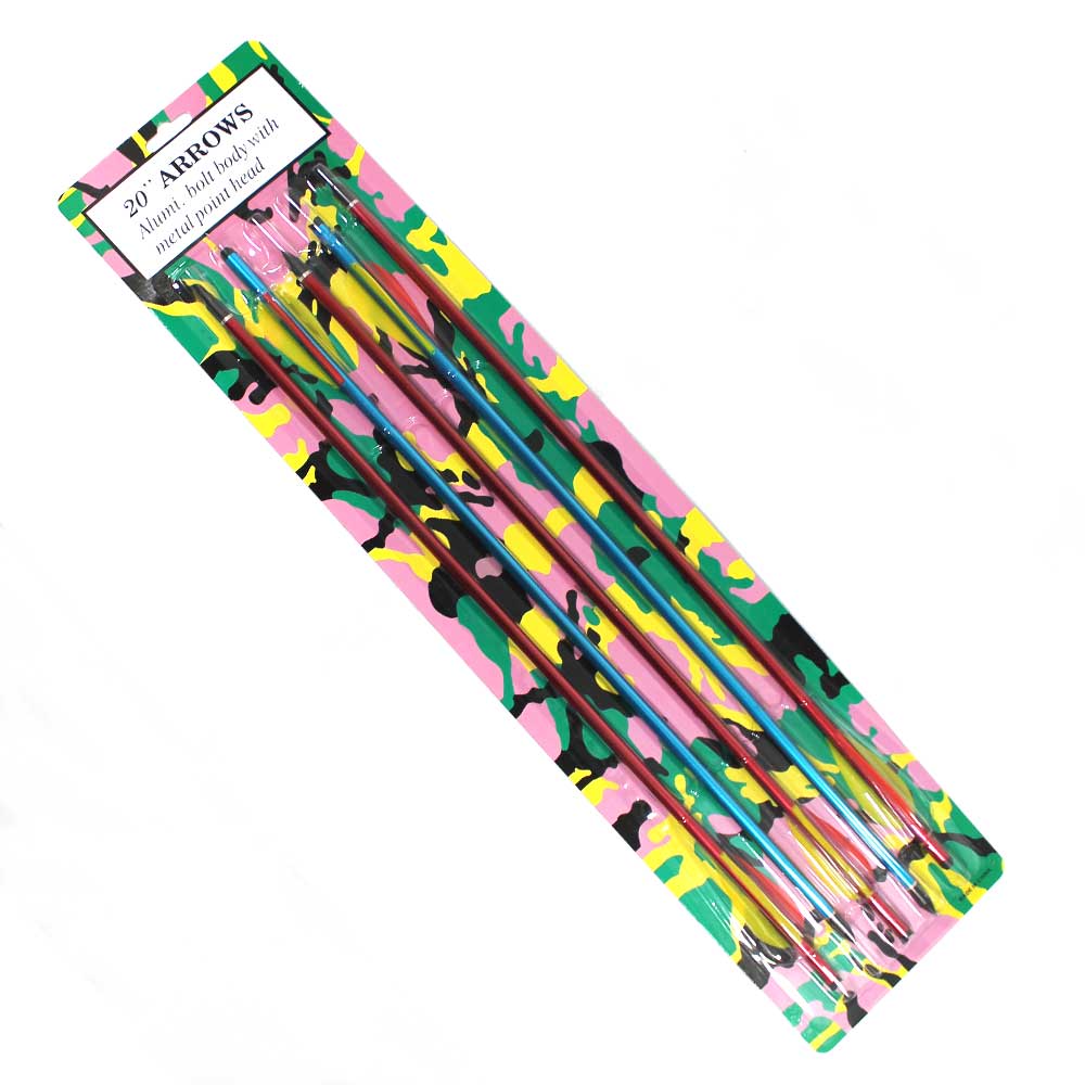 MK 150-20 inch 5 pieces 20 inch metal arrows for 150lbs crossbow