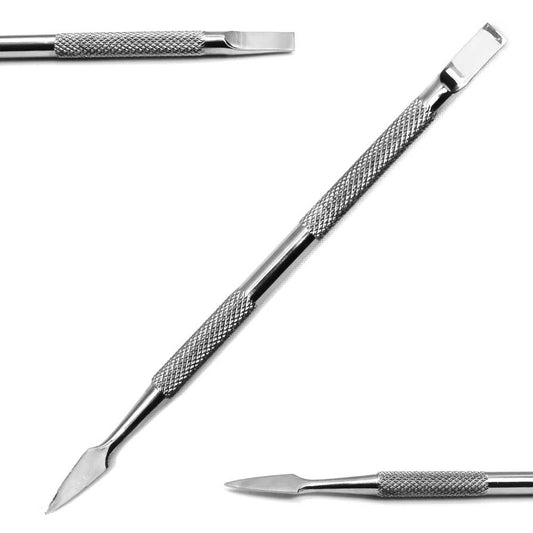 PH 0012 5" double-sided nail/cuticle pusher tool