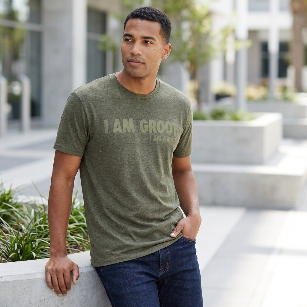 Men's Marvel inchI Am Groot inch Guardians of the Galaxy Tee T-Shirt - view 4
