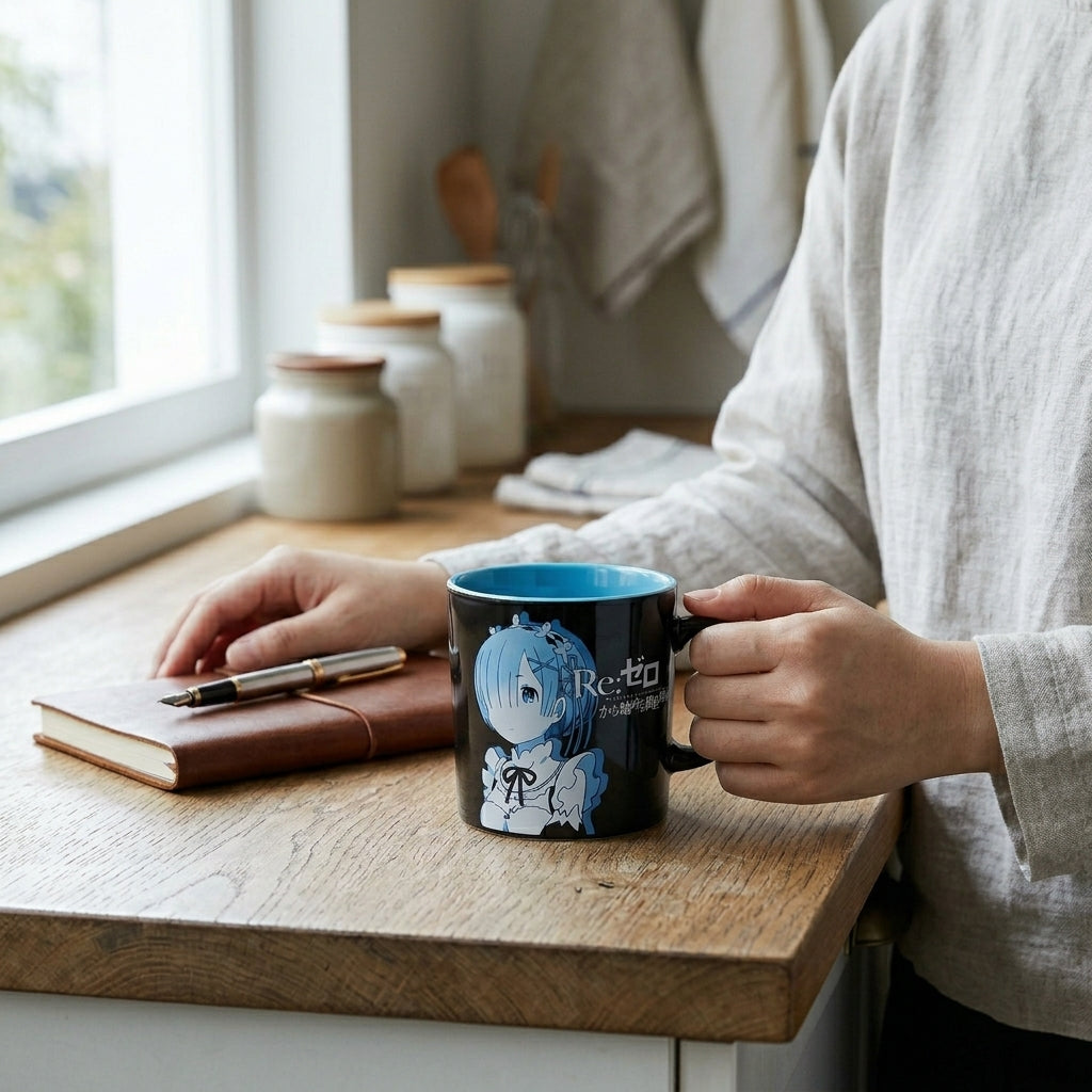 Re:Zero - Starting Life in Another World: Rem 11oz Coffee Mug | Official Loot Anime x Crunchyroll Exclusive - view 6