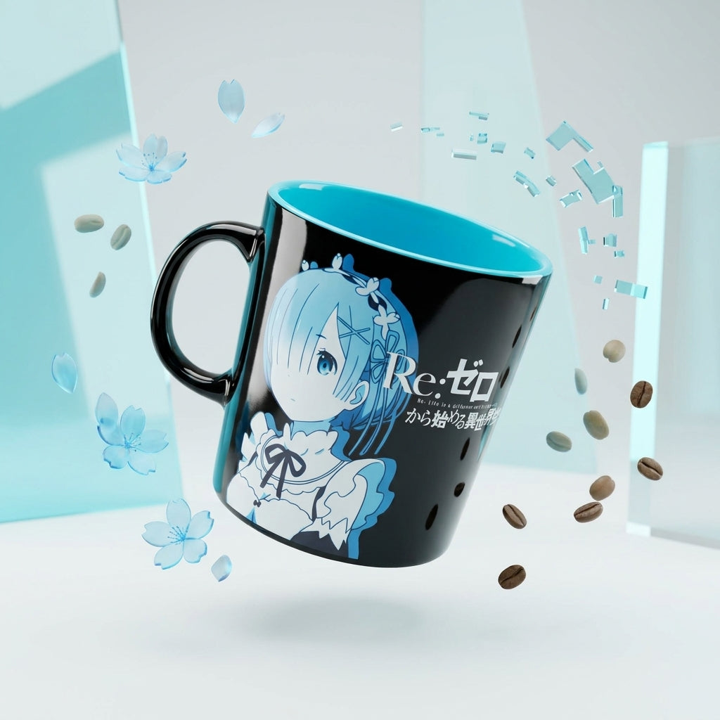 Re:Zero - Starting Life in Another World: Rem 11oz Coffee Mug | Official Loot Anime x Crunchyroll Exclusive - view 3