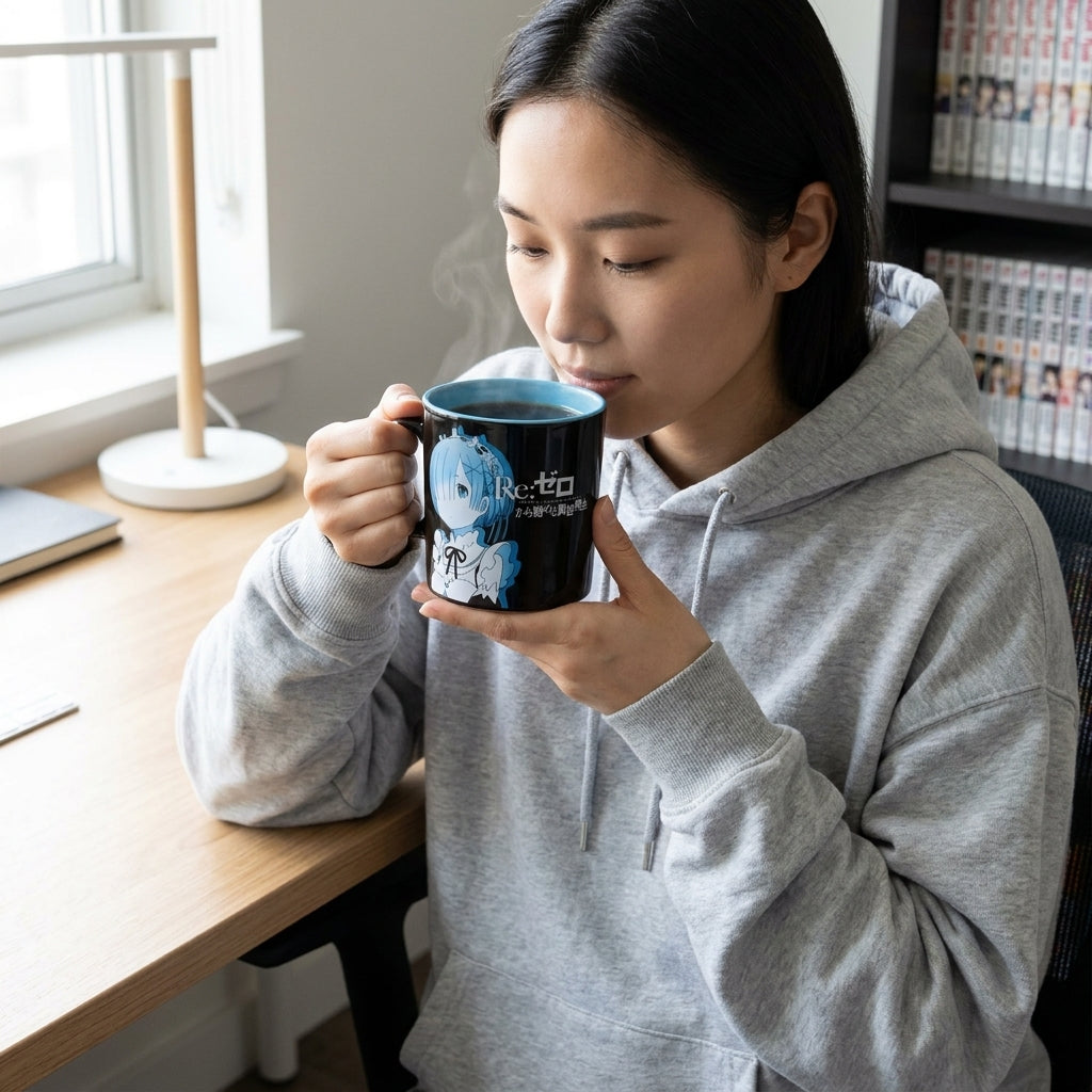 Re:Zero - Starting Life in Another World: Rem 11oz Coffee Mug | Official Loot Anime x Crunchyroll Exclusive - view 2
