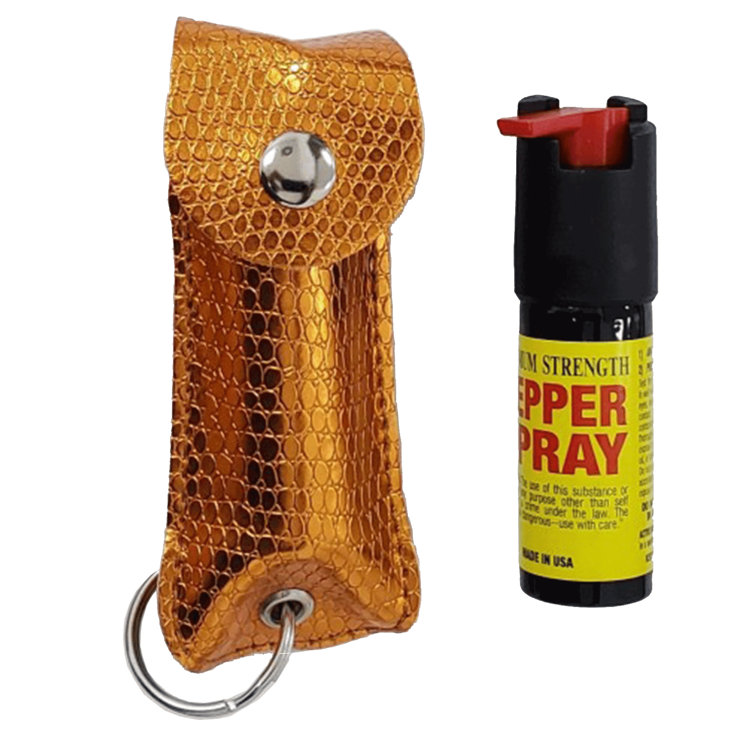 PSCH31-OSN 0.5 Pepper Spray with Orange Snake Case