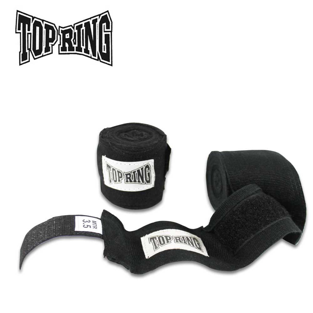 REX 398-BK 137 inchx2 inch Boxing Hand-Wraps