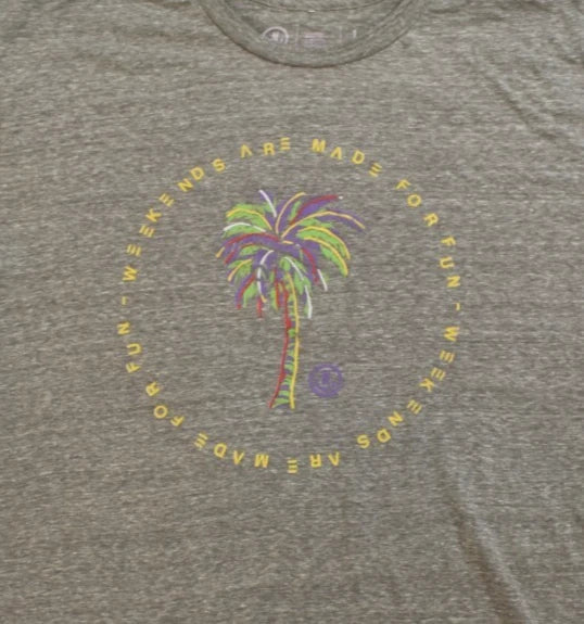 Men's Heather Neff Weekends Are Made For Fun Graphic Tee T-Shirt - view 3
