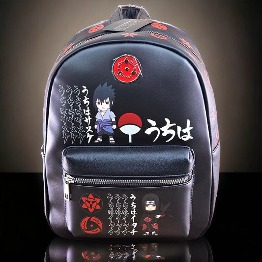 Naruto Shippuden Itachi & Sasuke Chibi Mini Backpack Bioworld