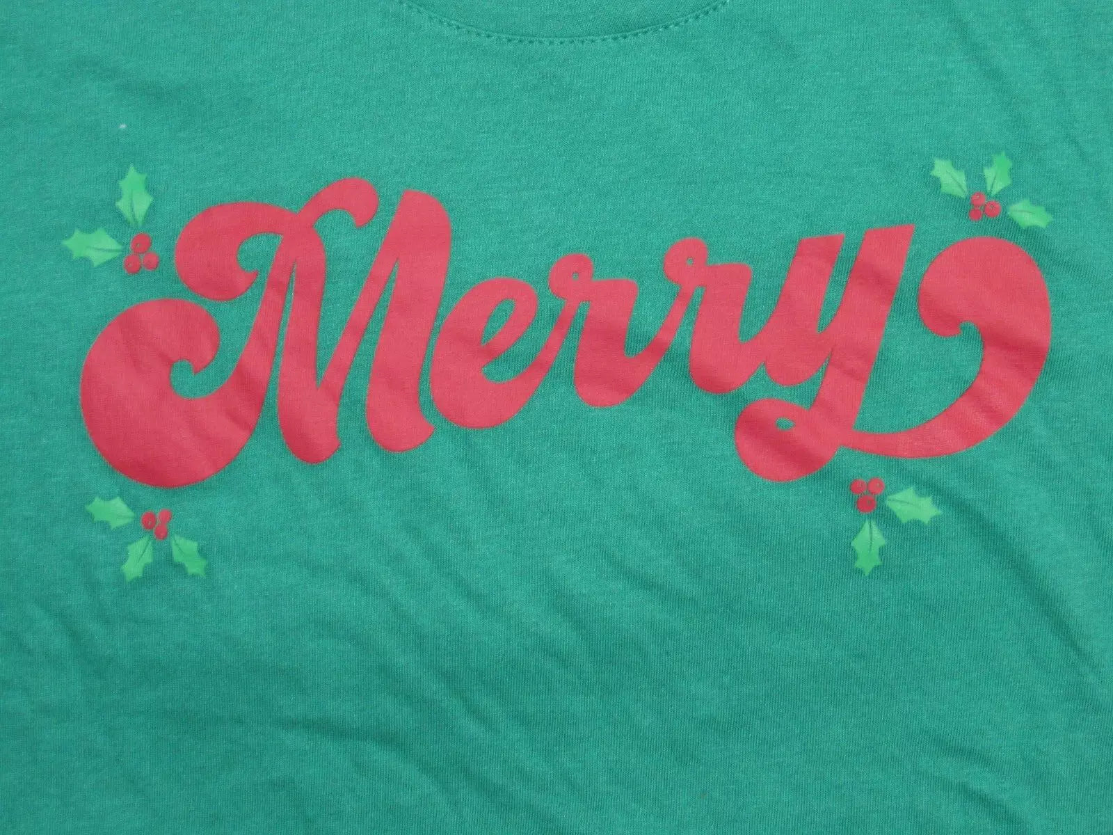 Women's Women's Holiday Merry Short Sleeve Graphic T-Shirt Tee - view 2