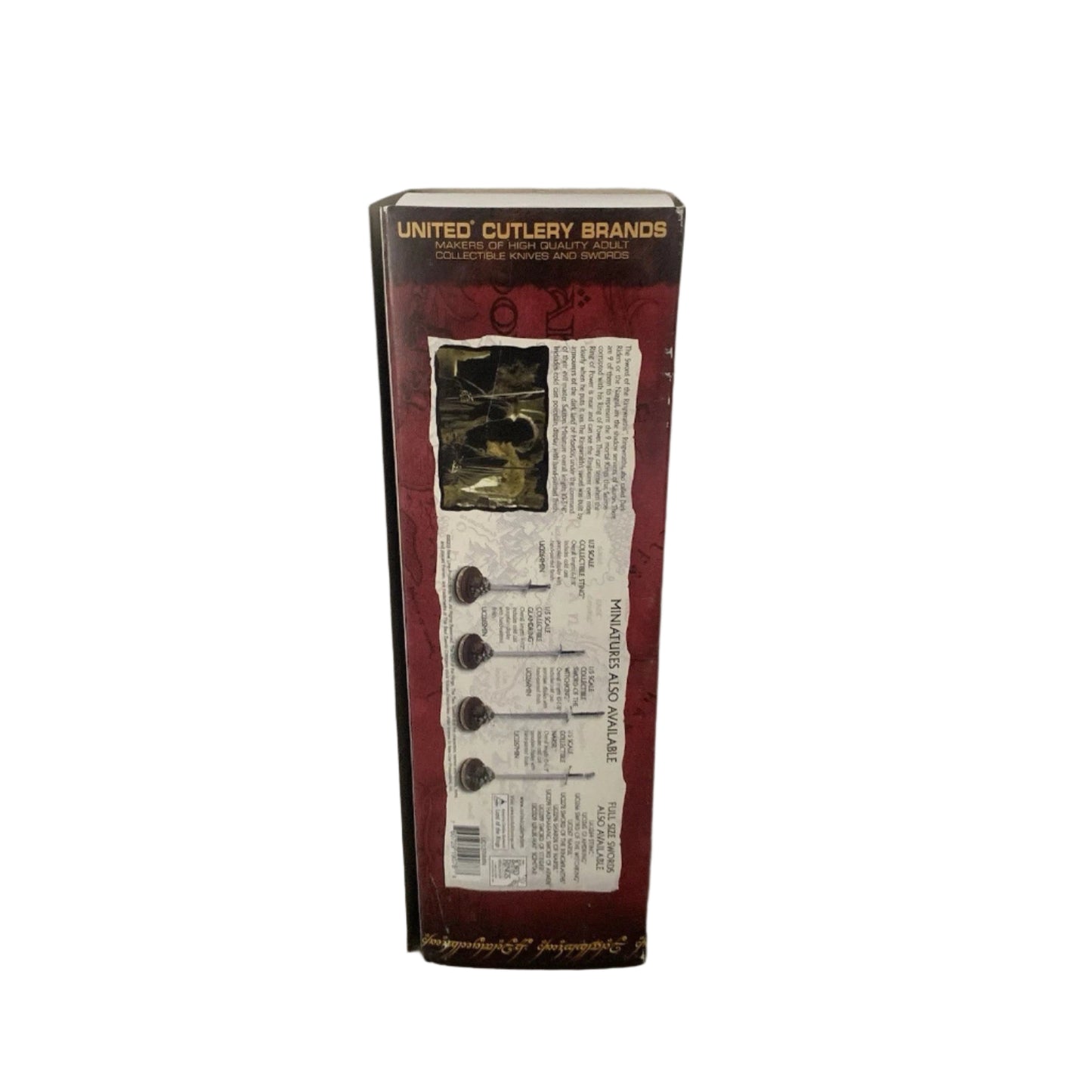 United Cutlery Brands collectible cutlery box on a white background