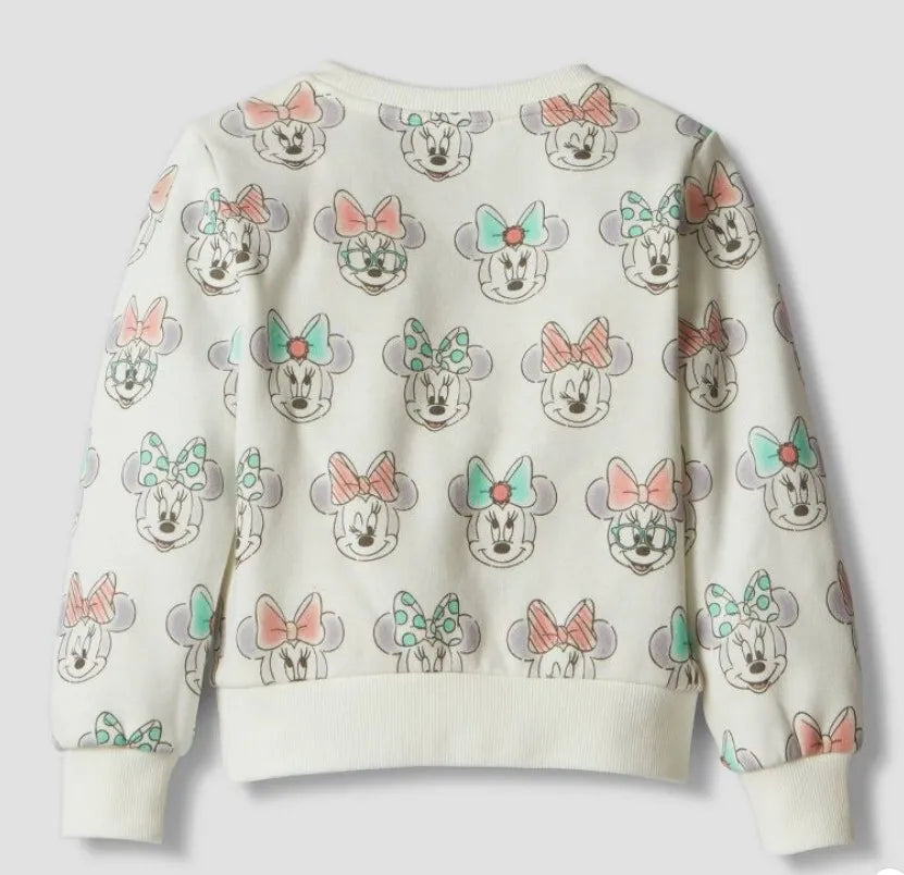 Little Girls Disney Sweatshirt Sweater Pullover Fleece Top