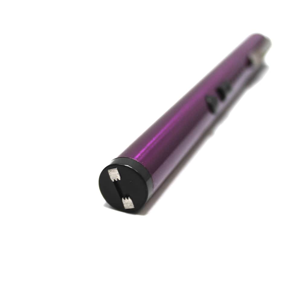 STUN PEN-PP Pistola paralizante con carga USB, color morado, alta potencia, 100 kv