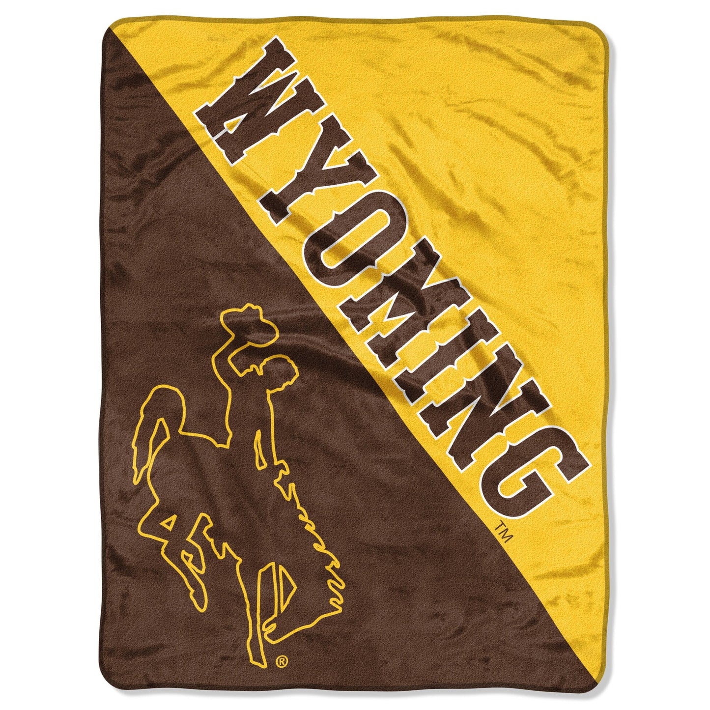 Northwest NCAA Wyoming Cowboys 46'' x 60'' Halftone Micro Throw