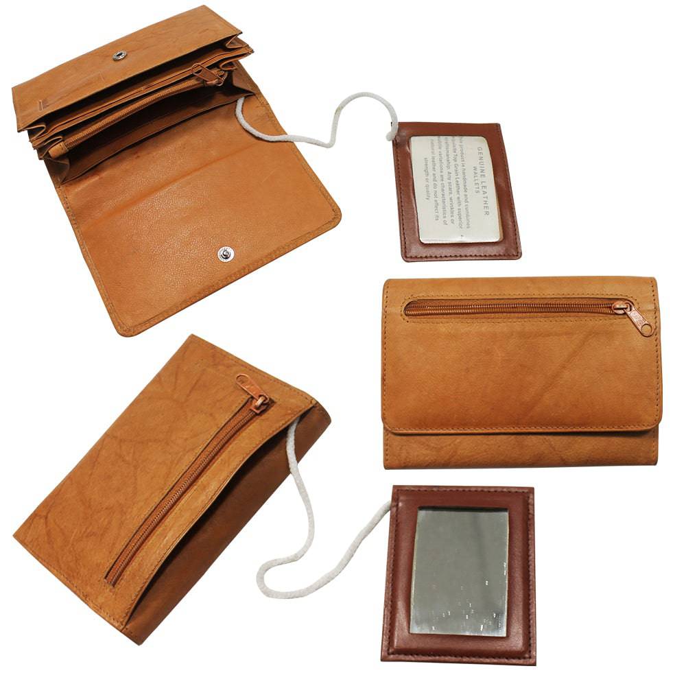 U 108 Tan Womens Wallet