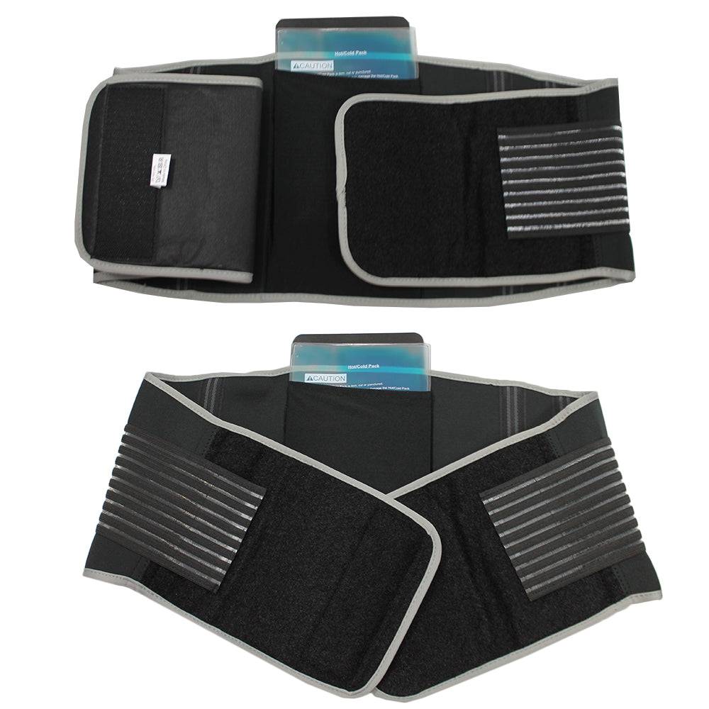 UPP 006 Waist Trainer Belt With Hot Cold Pack Double Strap & Back Support - view 2
