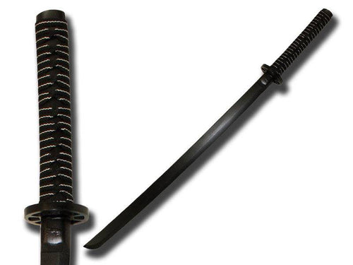38 inch Black Wooden Training Practice Sword bokken Wood Full Sized Practice Gear