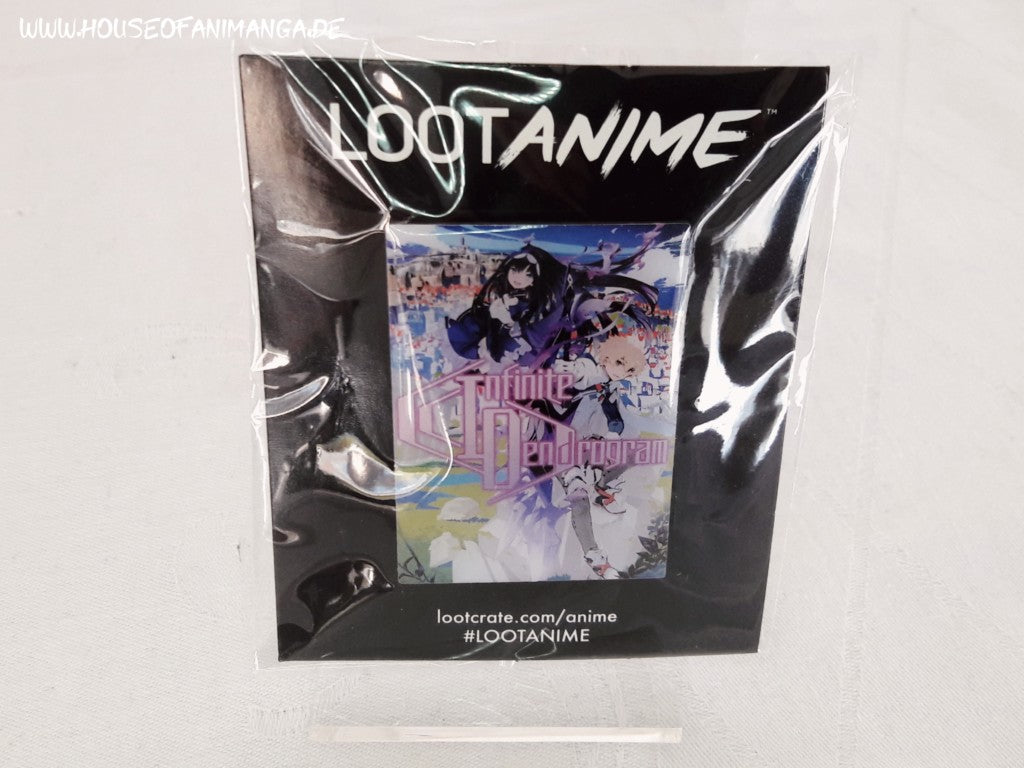 Loot Anime Tech February 2018 Infinite Dendrogram Pin Loot Crate - Bladevip