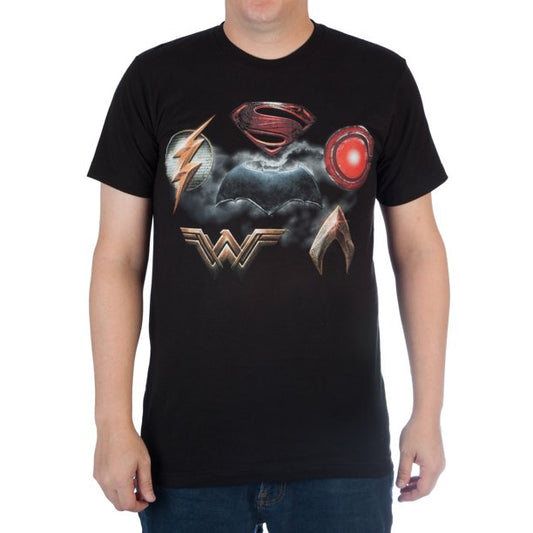 Men's DC Comics Emblem Print Graphic Tee T-Shirt