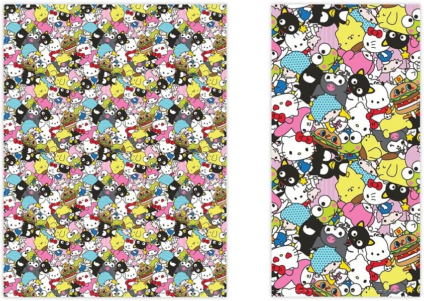 Hello Kitty Anime Characters All Over Print Kitchen Decor Tea Towel