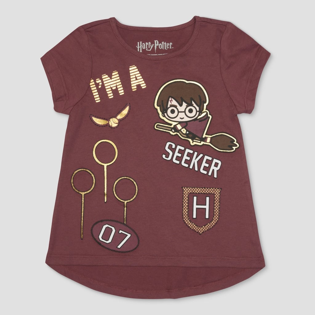 Camiseta de manga corta para niñas pequeñas Harry Potter Im A Seeker