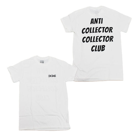 Men's White Anti Collector Collector Club Tee T-Shirt