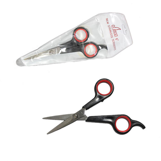 JD 9306S 5'' PLASTIC HANDLE SCISSOR - Bladevip