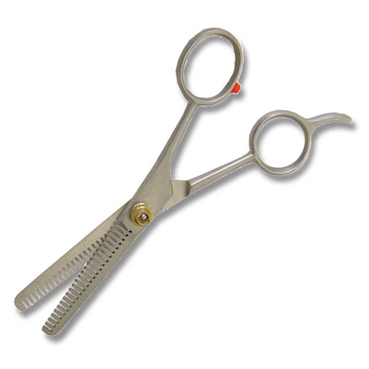 RI 557-C 5.5" Barber Thinning Scissors Double Side - Bladevip