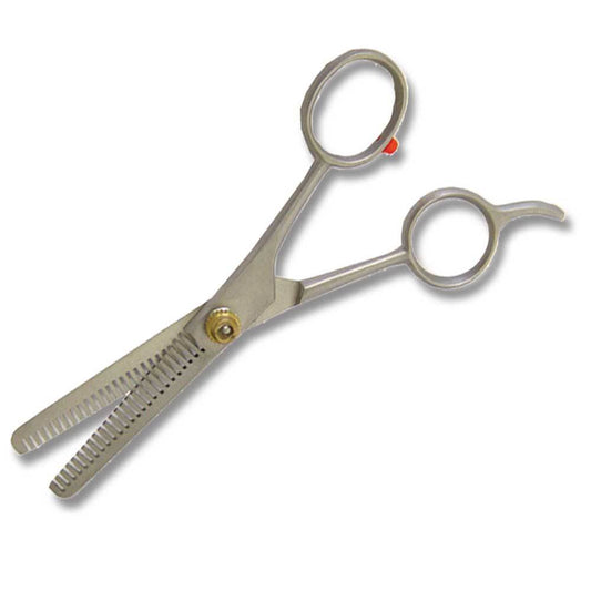 RI 557-D 6.5" Barber Thinning Scissors Double Side - Bladevip