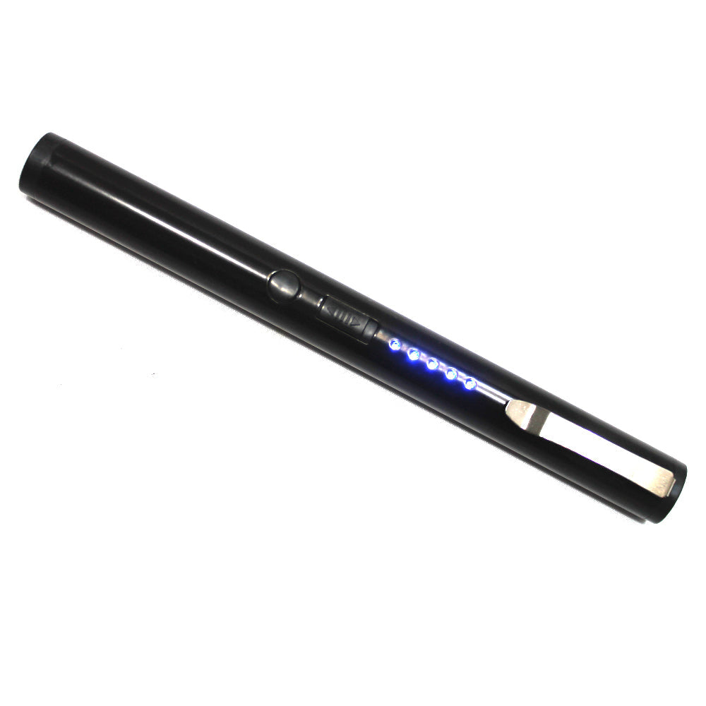 Black High Power 100kv USB Charge Stun Gun - Bladevip