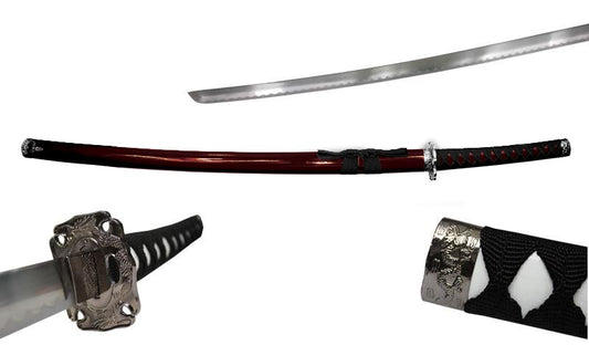 SW 010-BR Espada Katana Samurai general de 40" con vaina marrón