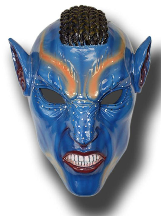 Avatar Resin Clay Fighting Mask Halloween Costume Display Bust - Bladevip