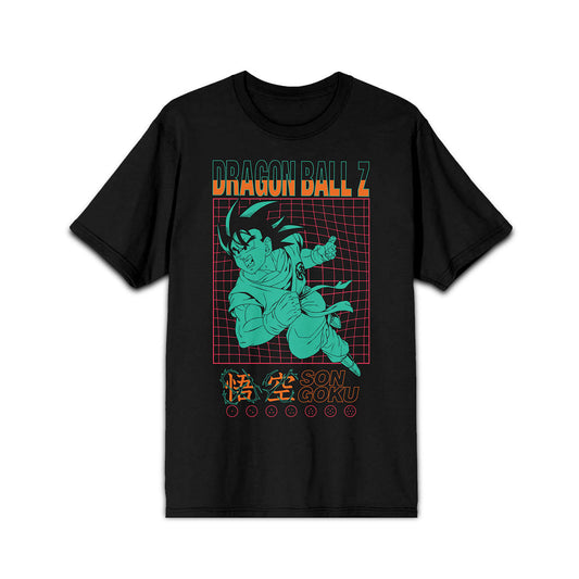Men's Dragon Ball Z Son Goku Neon T-Shirt