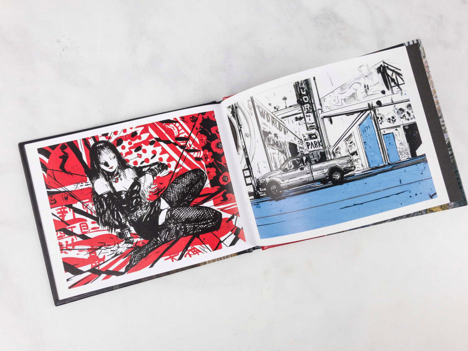 The Art Of Yoshitaka Amano Collectible Book Loot Crate Exclusive - Bladevip