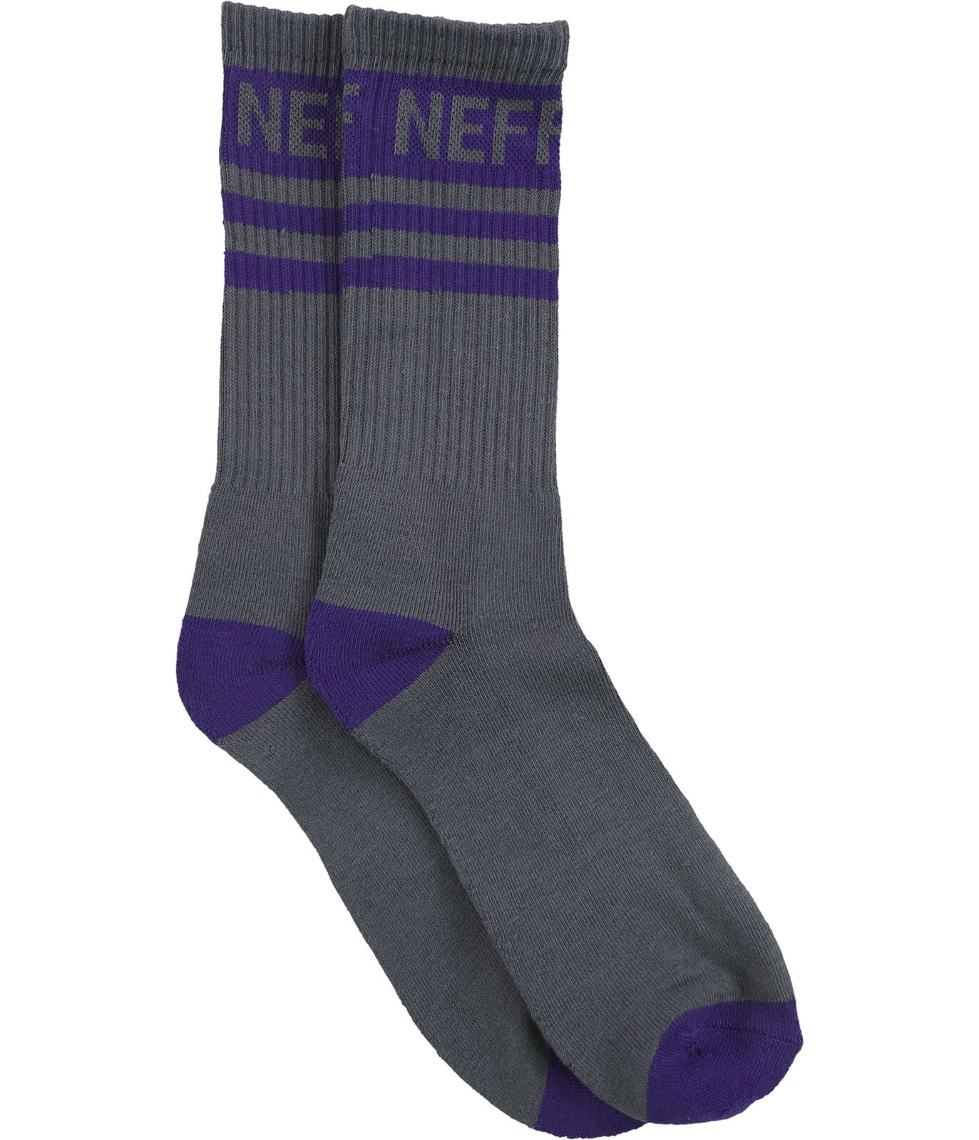 Calcetines Neff Stripe Heather Purple para hombre