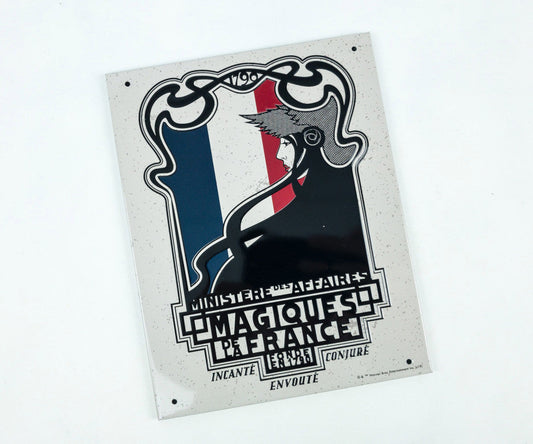 Fantastic Beasts: The Crimes of Grindelwald French Ministry Tin Sign - Bladevip